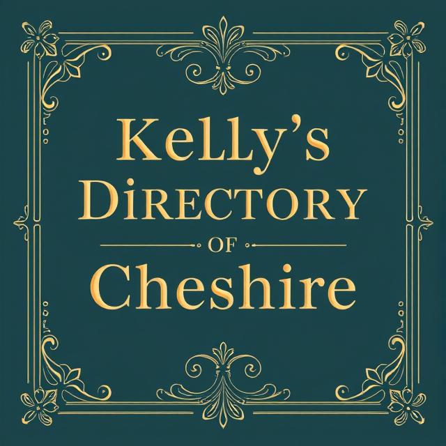 (image for) Kelly's Directory Of Cheshire 1910